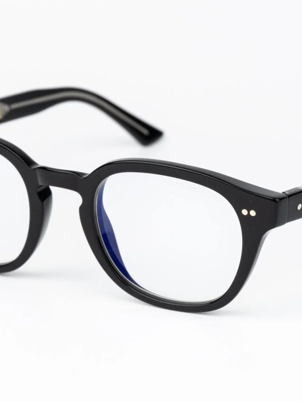 Cutler and Gross Women Eyeglasses Black Square CGBB1380 001 NEW AUTHENTIC